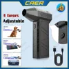 Caer Mini Turbo Jet Fan Electric Air Duster with 1&3 Gear Adjustable Speed 130000RPM 52m/s Car Computer Cleaning Blower Tool Kit 1
