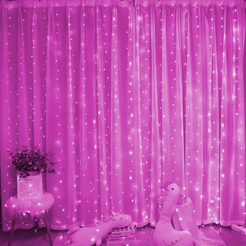 thumbnail image 1 of Guirnalda de luces LED con enchufe USB para decoración de bodas, fiestas, árboles, hogar, vacaciones, adornos colgantes, 6 m/4 m/3 m, 1 of 5