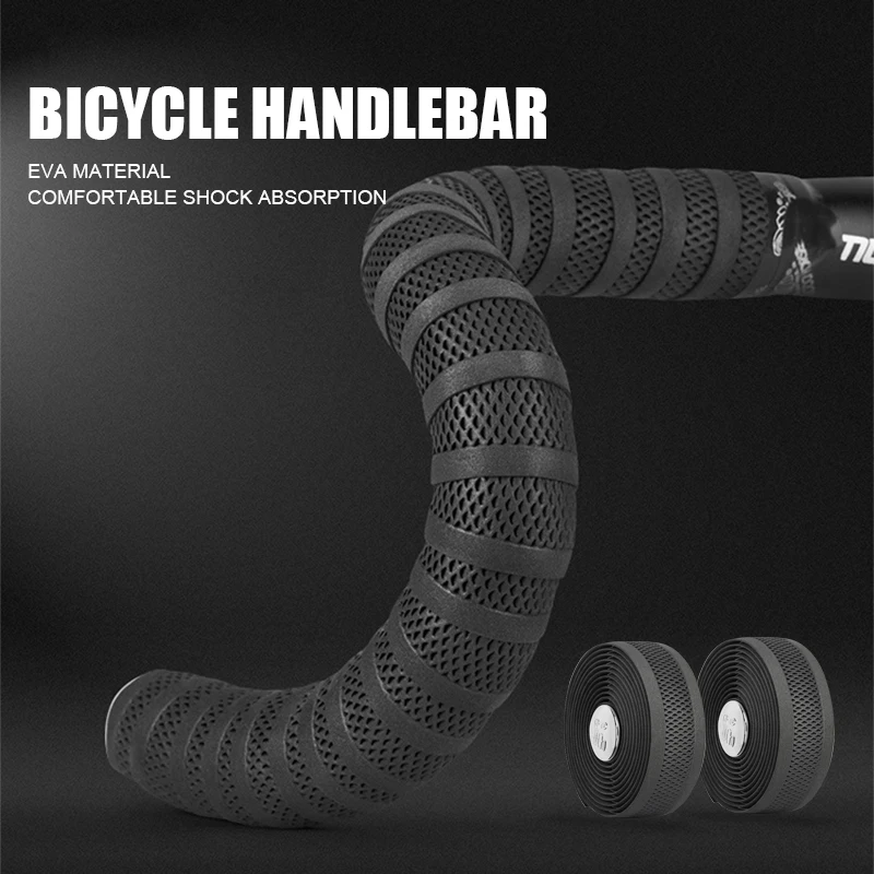 

PCycling Road Bicycle Handle With 081 Embossed Hollow Breathable Wrapping Sweat-Absorbing Non-Slip Shock Absorption