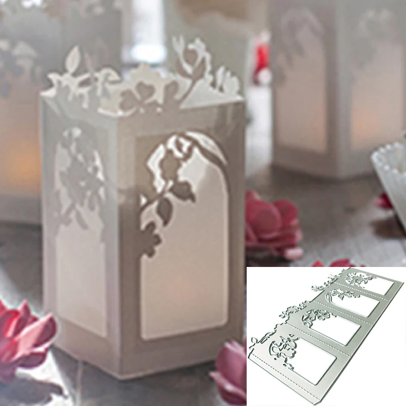 Description Picture 6 of itemGift Box Metal Cutting Dies Stencil Template Die Cut Scrapbooking Embossing Dies Art Decoration Craft Knife Mold