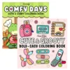 1/2/12Pcs coloring books, Glow cosmetics and Spooky cutie，Glow in the Dark Cosmetics Coloring Book -  Easy Adult Relaxation 5