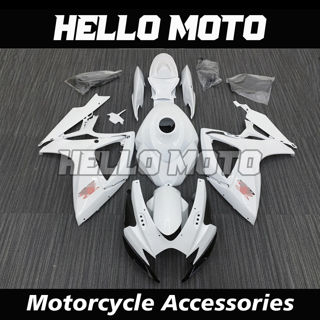 Подходит для SUZUKI GSXR600 750 2006-2007 года обтекатель мотоциклетного корпуса спойлер