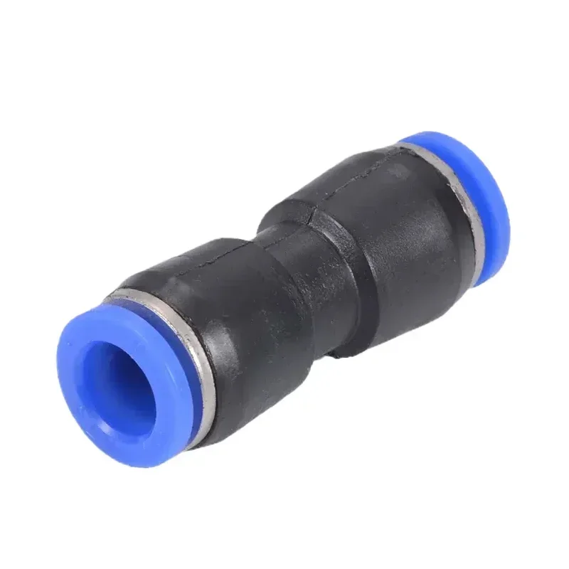 50/200 PCS Pneumatic Fittings Plastic Connector PU 4mm 6mm to 8mm 10mm Air Water Hose Tube Push-in Straight Gas Quick Connectors