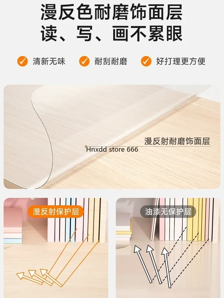 Children's desk can lift primary school students writing table solid wood desks and chairs