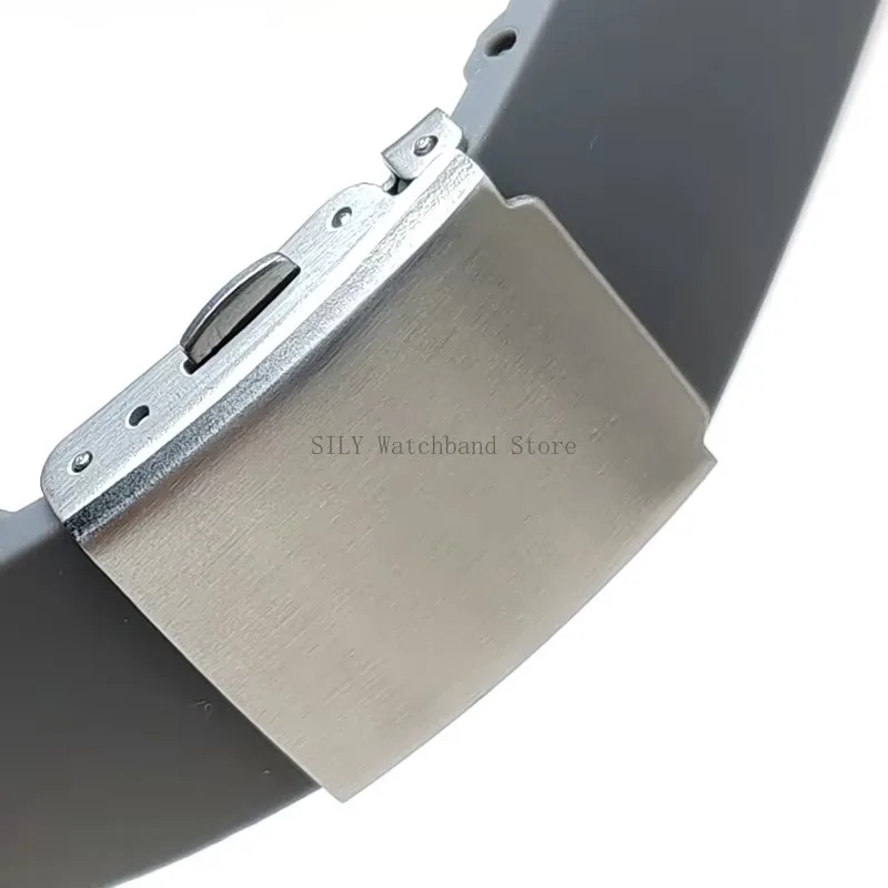 Premium Waterproof Soft Silicone Watch Strap - Universal Quick Release Wristband
