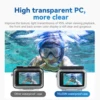 TELESIN 45M Action Camera Waterproof Case For DJI Action 3 4 Underwater Diving Housing Cover For DJI OSMO Action 3 4 Accessories 5