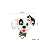 1/3/10pcs Cartoon White Dog Silicone Beads BPA Free  Rodent Teeth Chew Beads DIY Baby Silicone Pacifier Chain Accessories 5