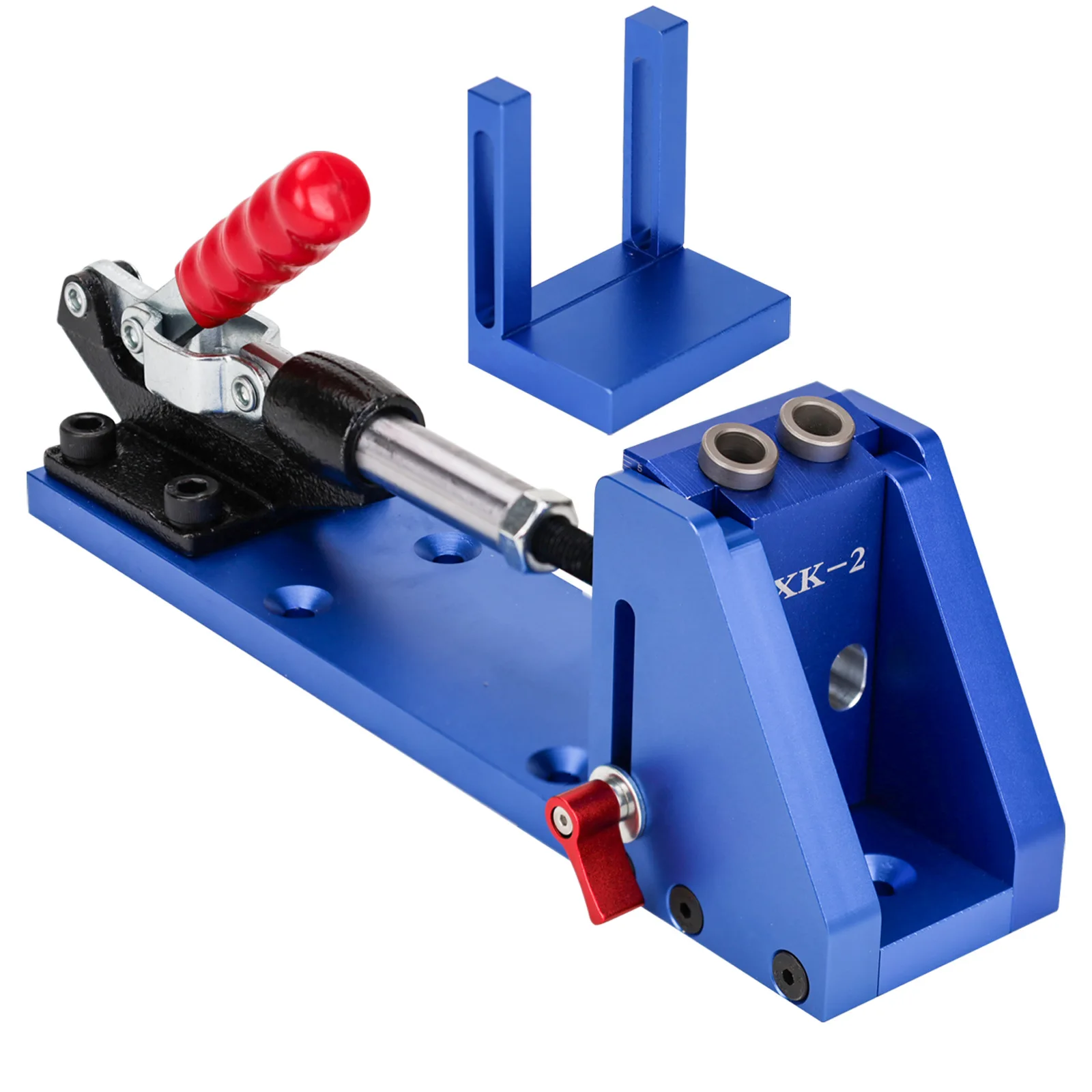 XK-2 목공용 사선홀 9.5MM 사선 위치 지정기 포켓홀 지그 목재 플레이트 홀..