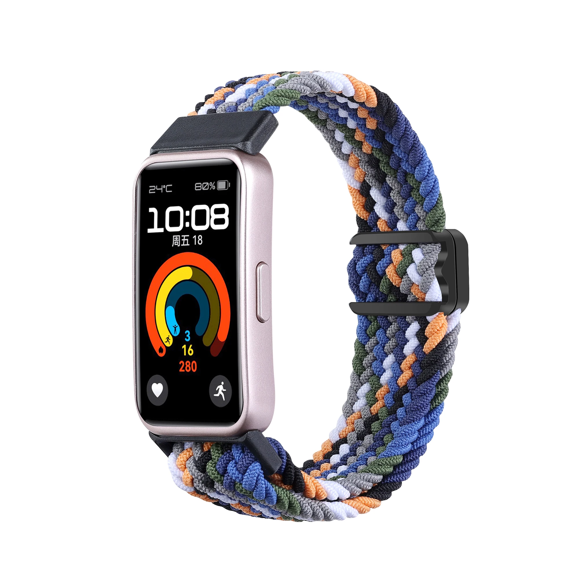 Enhanced Elastic Magnetic Nylon Braided Bracelet Wristband