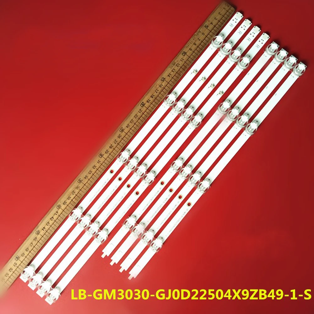 4PCS(1TV)FOR xiaomi LED Backlight  for L50M5-5ARU LB-GM3030-GJ0D22504X9ZB49-1-T LB-GM3030-GJ0D22504X9ZB49  9 lamps