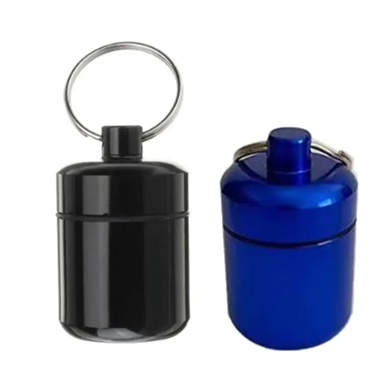 

Keychain Bottle Earplug Storage Container Case Portable Holder