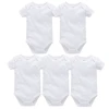 Kavkas Baby Boy Clothes 3 5 Pcs/Set 100% Cotton Summer Girls Bodysuit Short Sleeve Newborn 0-3M Clothing 1