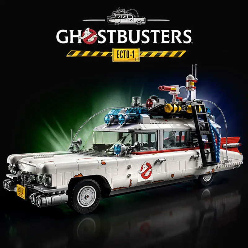 

In Stock 2352pcs Ghostbusters Ghost Car Creative Expert Model 10274 Moc Building Blocks Bricks Educational Children Toy