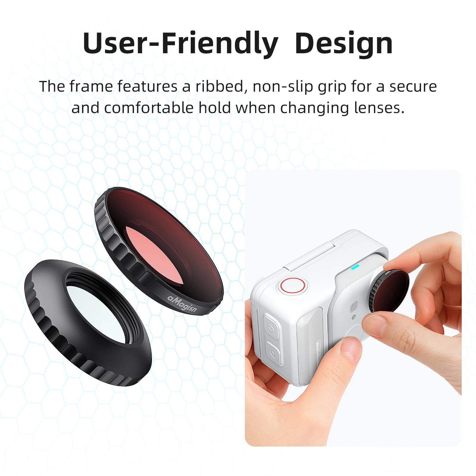 Waterproof Optical Glass Lens Filter - Vignetting-Free