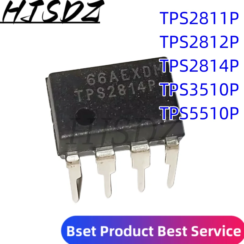 

10 unids/lote TPS2814P TPS2811P TPS2812P TPS3510P TPS5510P DIP-8