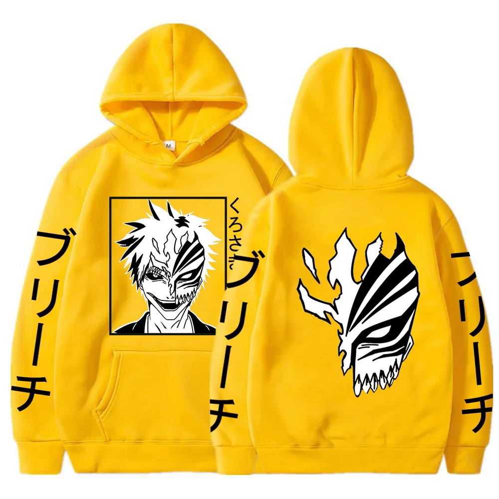 New Casual Hooded Sweatshirt Harajuku Loose Hoody Streetwear Anime Bleach Hoodies 10 S2d7b0e2a384349f8aa64bae4cd39882ei