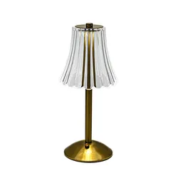 LED Touch Sensor Rechargeable Night Light for Home and Hospitality Decor (Gold)