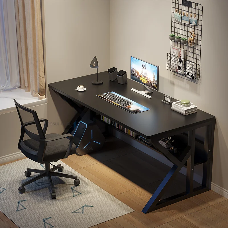 Manmade Board Gaming Desk Mesa Gamer Home Bedroom Multifunction Computer  Desks For Upscale Design Single E-sports Gaming Table