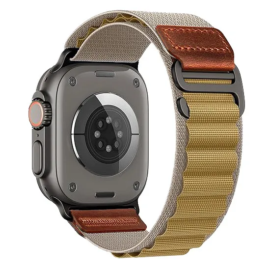 Premium Alpine Loop Leather Strap