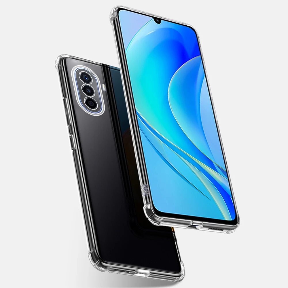 Slim Soft TPU Clear Transparent Phone Cover with Shockproof Bumper