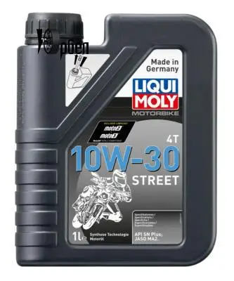 LIQUI MOLY 2526 Моторное 4-тактное масло 10W-30 1 л. Motoke 4T Street НС-синтет. | Автомобили и
