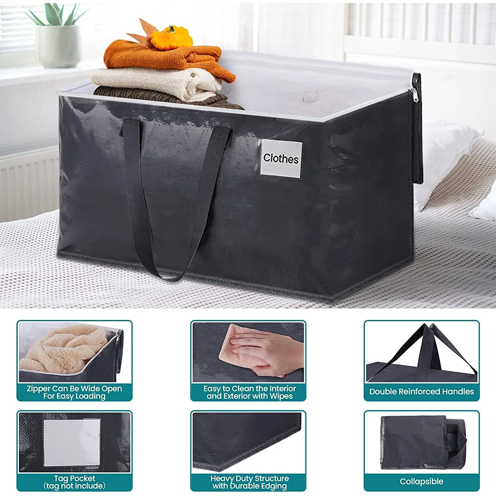 Buy Wholesale China Extra Large Moving Bags With Zippers