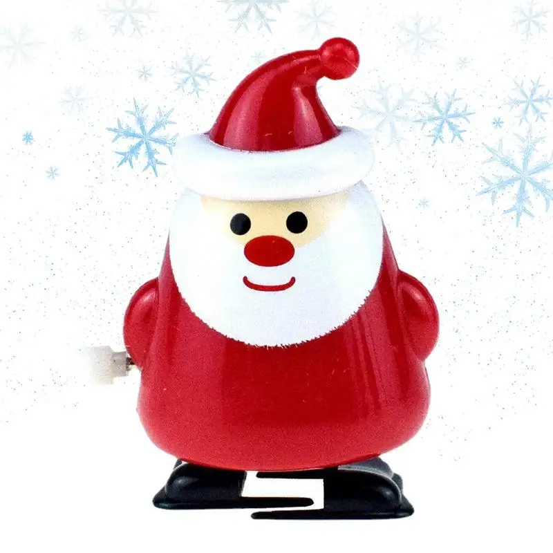 

Christmas Wind Up Toys Santas And Elk Wind Up Toys Portable Snowman Clockwork Walking Toys For Family Friends Kids And Adults