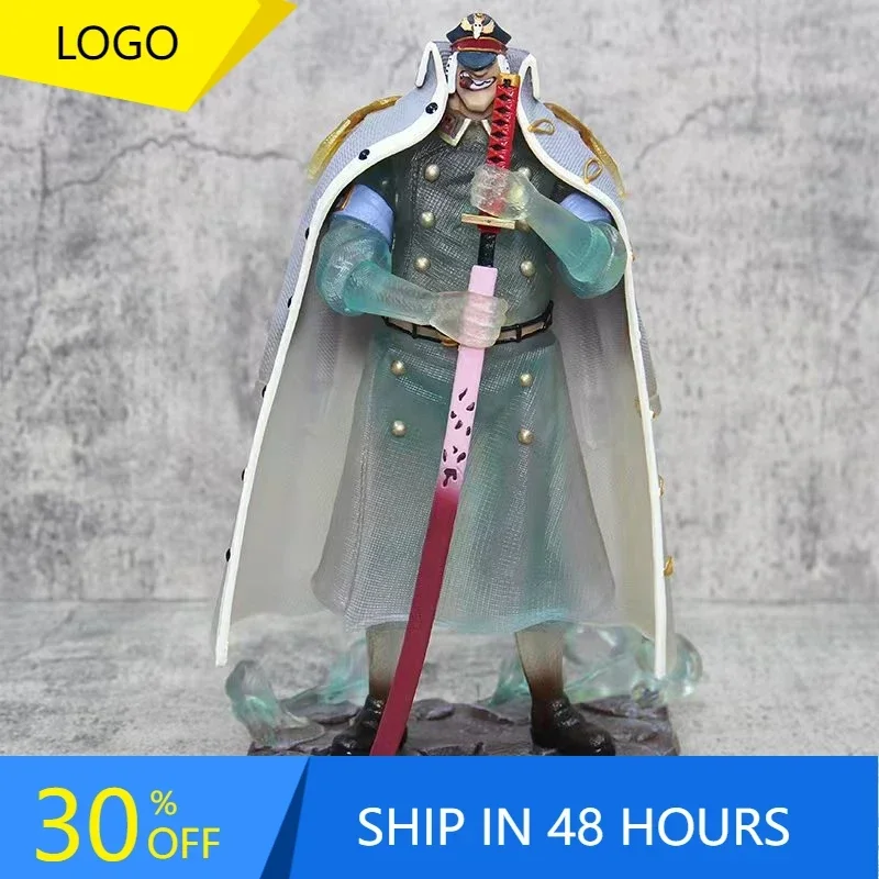 

One Piece Shiryu Figure 30cm Pvc Blackbeard's General Navy Admiral Ben Collection Desktop Ornament Decoration Children Toys