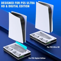 Stand For Sony PS5 Game Console Play Station PS 5 Playstation 5 Cooling Fan Accessories Control Controller Charger Support Base - Image 6
