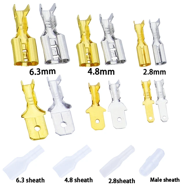 Neuf Connecteur Prise Automatique Mâle et Femelle Outils 2.8mm Accessoires