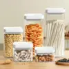Airtight Food Storage Containers with Lids for Kitchen Pantry Organizer Stackable Boxes for Cereal Snack Flour Sugar Coffee 5