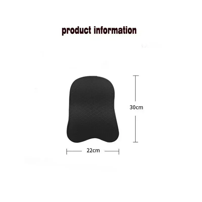 Car Seat Headrest Pad Memory Foam Pillow Head Neck Rest Support Cushion Black For Plane Train Bus Seat Headrest Cushion Tools