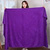 Enlarge and thicken microfiber bath towel, super soft, super absorbent and quick-drying towel 5