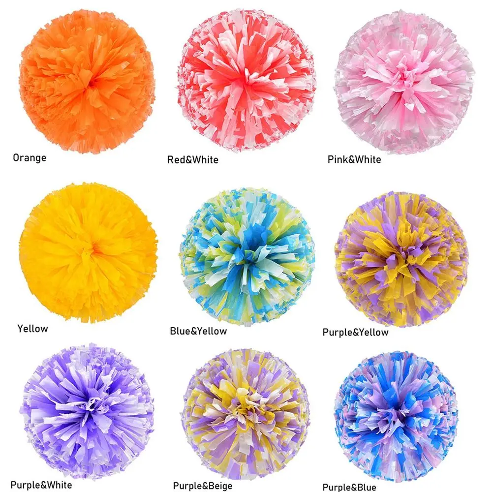 Fancy Competition Flower Club Sport Supplies Cheerleading Cheering Ball Dance Party Decorator Cheerleader Pom Poms