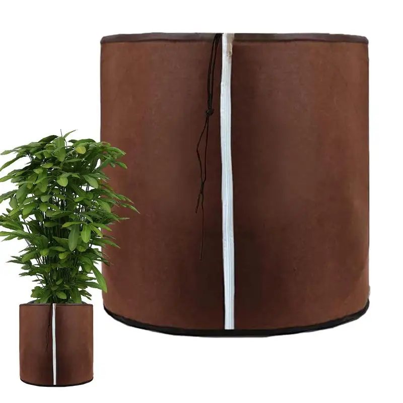 

plant cover winter flower pot protective bag cover thermal pot Protection Shrub Jacket with coconut shell pad Plant Freeze Frost