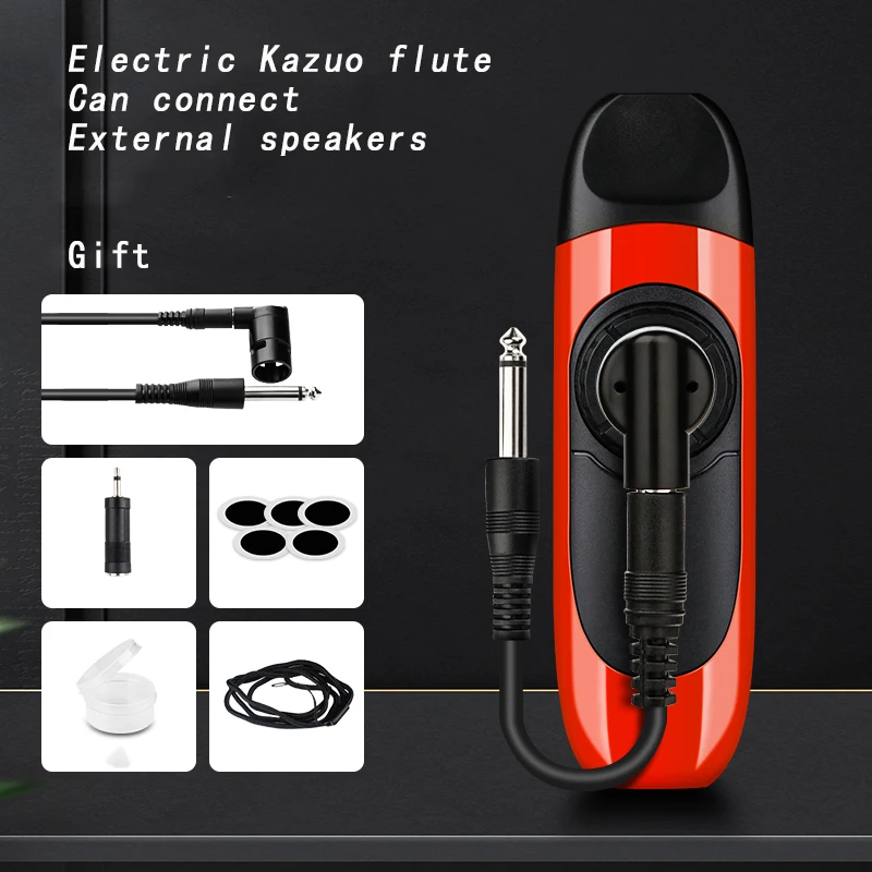 Electronic Kazoo Musicial Learn Easily Orff Plays ABS Material Woodwind Music Gift Best Companion For Any Musical Instruments
