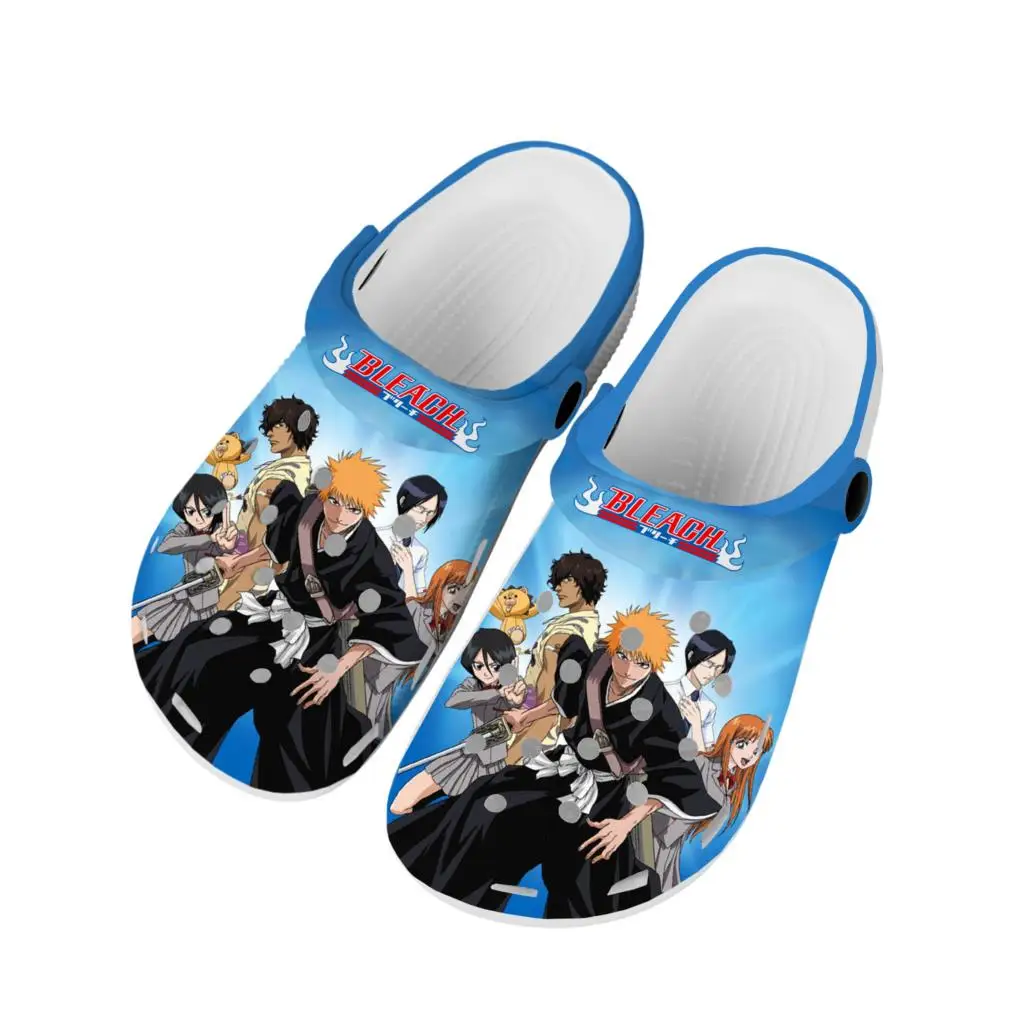

Bleach Kurosaki Ichigo Home Clogs Custom Water Shoes Mens Womens Teenager Shoe Garden Clog Beach Hole Slipper Casual Slippers
