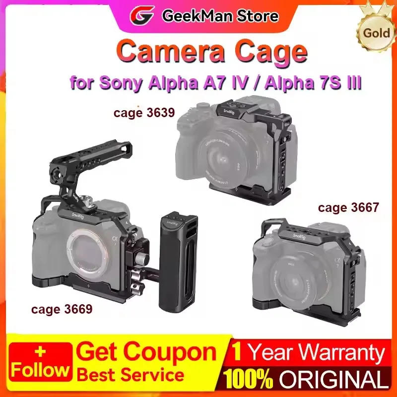 SmallRig A7m4 A7 IV フルデジタル一眼レフカメラケージ Sony