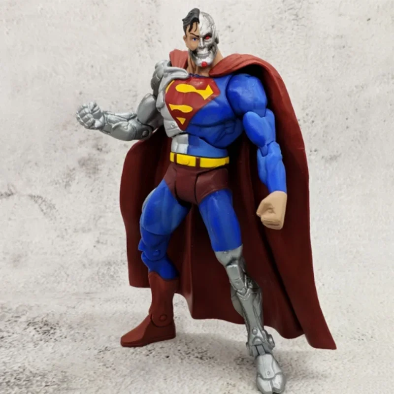 Justice League Dc Batman V Superman Action Figures Nighttwing Model Toy Cyborg Superman Stone Superman Decoration Gifts