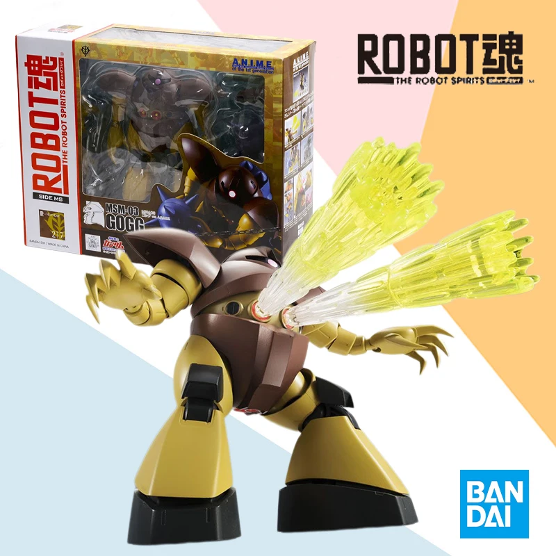 Оригинальная коробка Bandai для роботов-алкогольников MSM 03 GOGG VER Аниме Полный набор моделей готовая игрушка подарок для детей