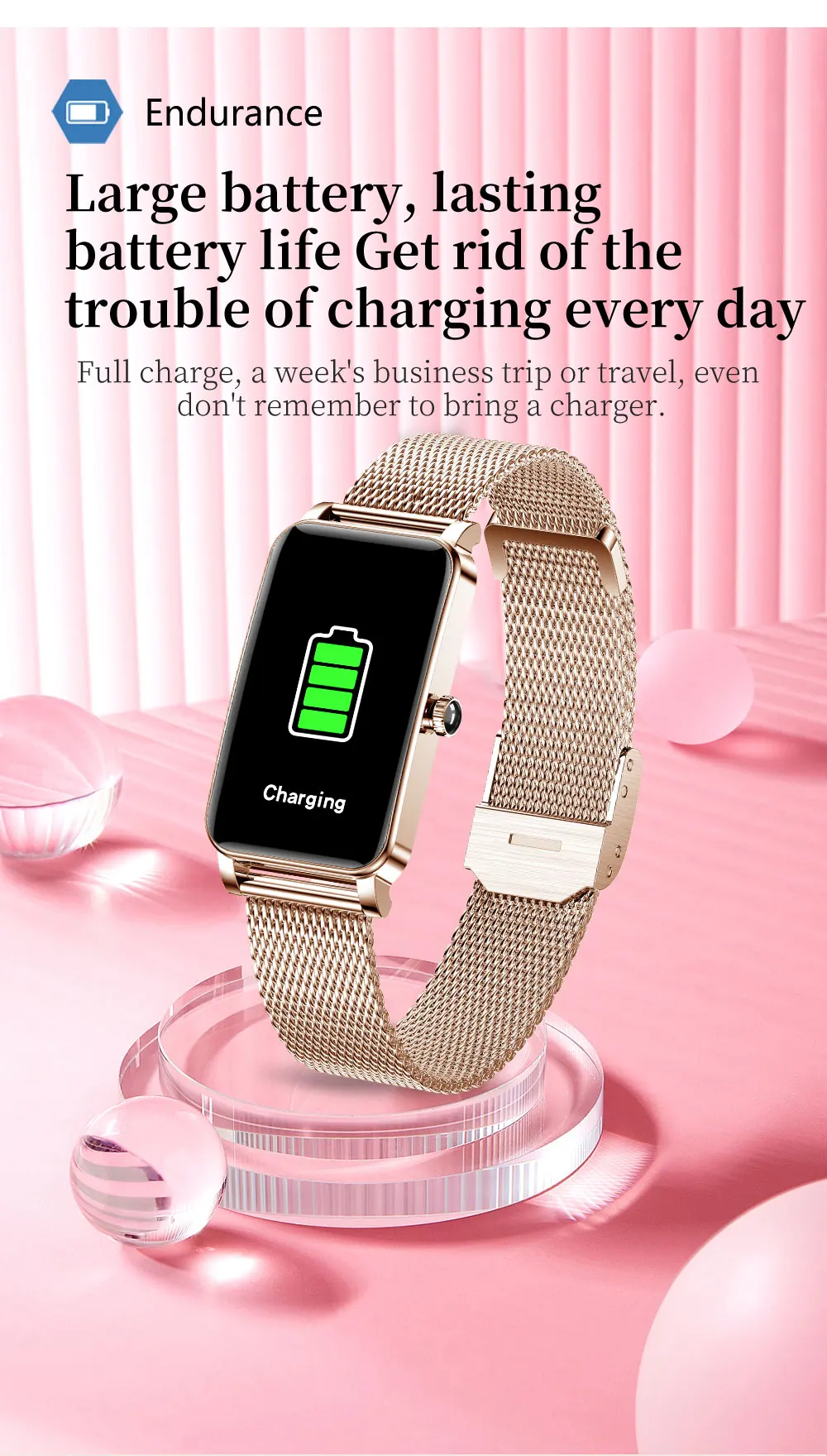 ZX19 Fashion Smart Watch for Women Health Monitor Female Menstrual Period Girl Remote Control Selfie Sports Fitness Wristband 18 S2d7c78f07d404817914dabef92c37d20B