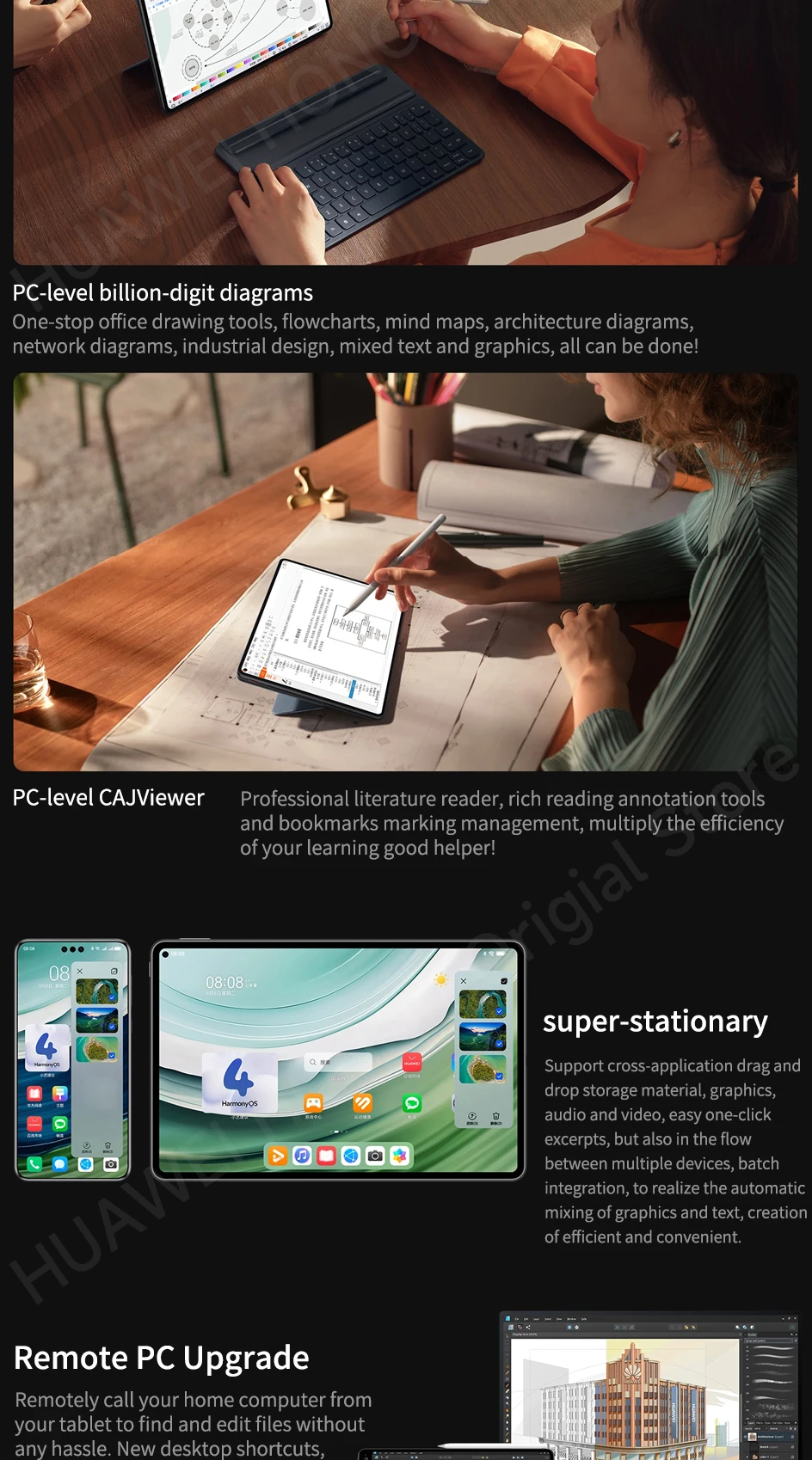 2024 HUAWEI MatePad Pro 11-inch Tablet 120Hz OLED 2560*1600 Two