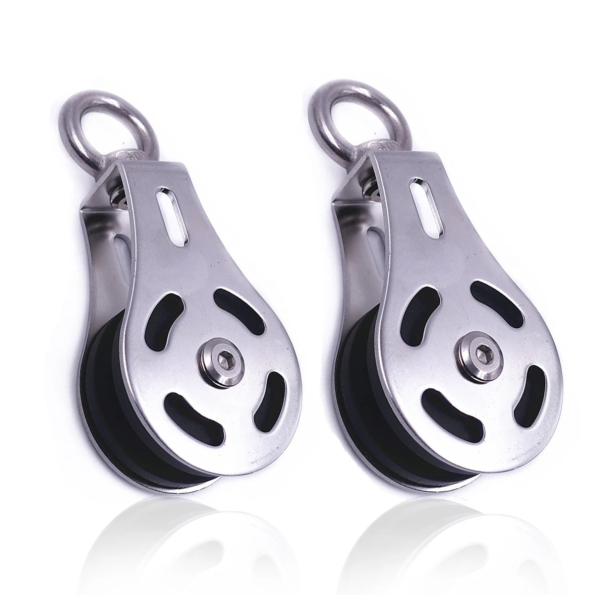 

360 Degree Heavy Duty Rotating Silent Gym Cable Pulley Wheel for Home Gym LAT Pulldown Pulley System DIY Attachment Accessories