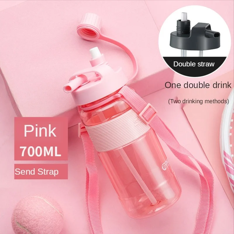 大容量スポーツウォーターボトル,0.7/1/ 2/3l,屋外ピクニック用の