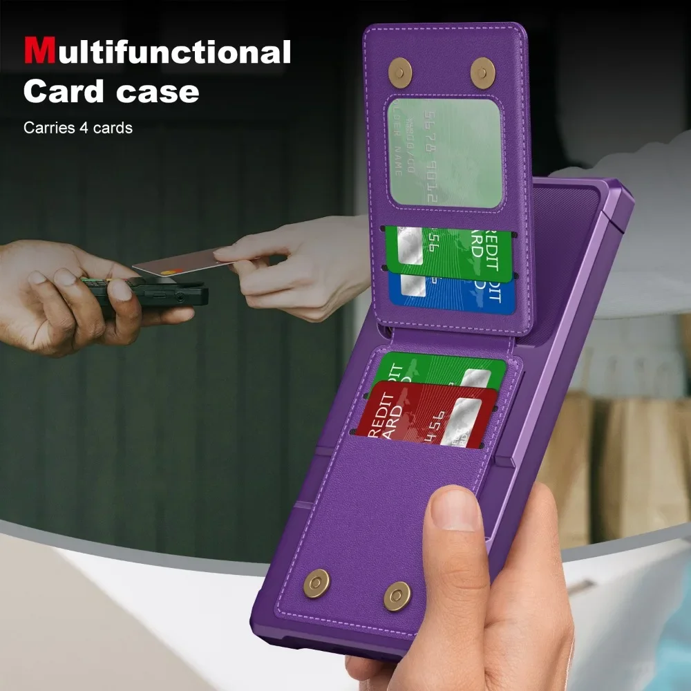 Handyhülle für Samsung Galaxy S23 S21 S24 FE S25 S22 Plus S26 Ultra A57 A37 A55 A35 A15 A54 A16 A26 A36 A56 mit Kartenhalter – Detail 12