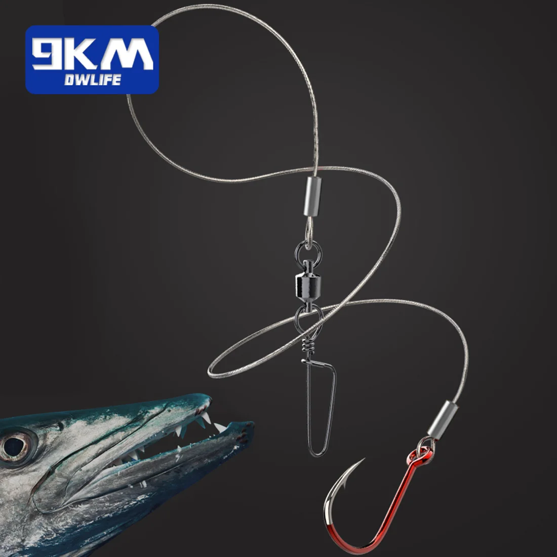 9KM 7 Strands Fishing Wire Stainless Steel Wire 10M Trolling Wire