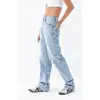 PacSun Women's Light Indigo Ripped '90s Boyfriend Jeans 3
