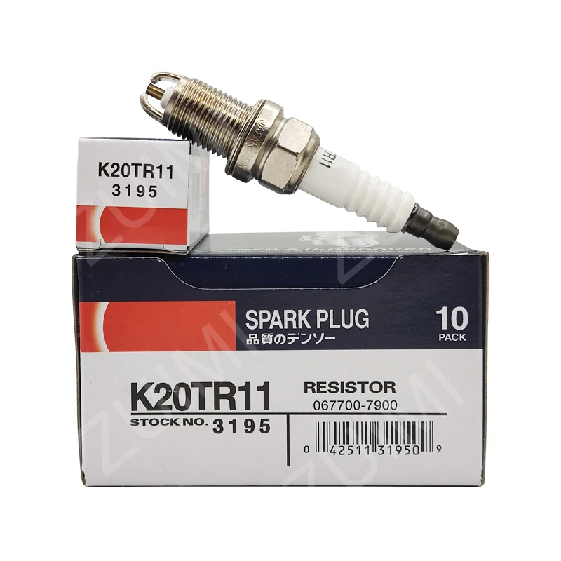 

4 шт. K20TR11 3195 Иридиевые свечи зажигания свечи подходят для Toyota K20TR-11 K20TR11-3195 высококачественные автомобильные аксессуары