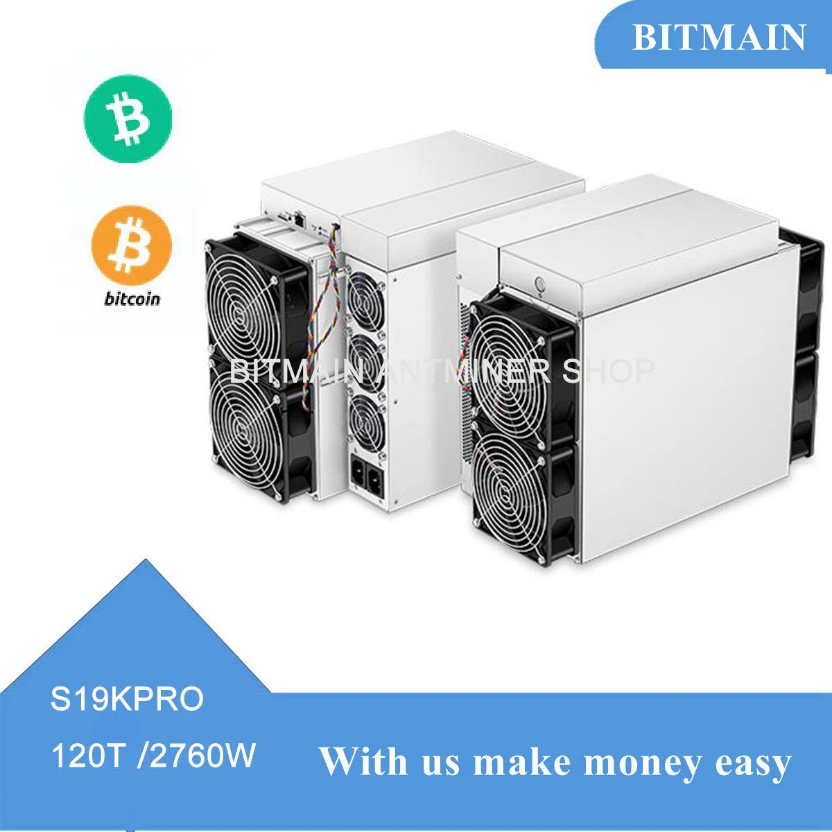 Il Più Nuovo Btc Mimer Bitmain S19K Pro 120T Macchine Popolari Antminer Bitcoin Miner