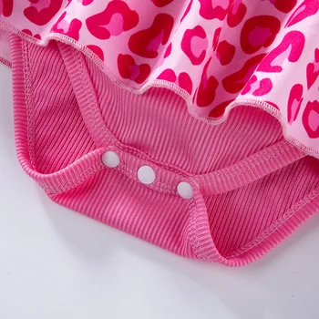 Infant Baby Girls Summer Short Sleeve Rompers Bodysuit With Headbands Playsuits Newborn For Baby Clothes 6 9 12 18 24 Months 6